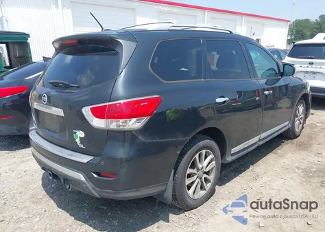 2015 Nissan Pathfinder Sl z USA, uszkodzony, nr VIN 5N1AR2MN7FC645047